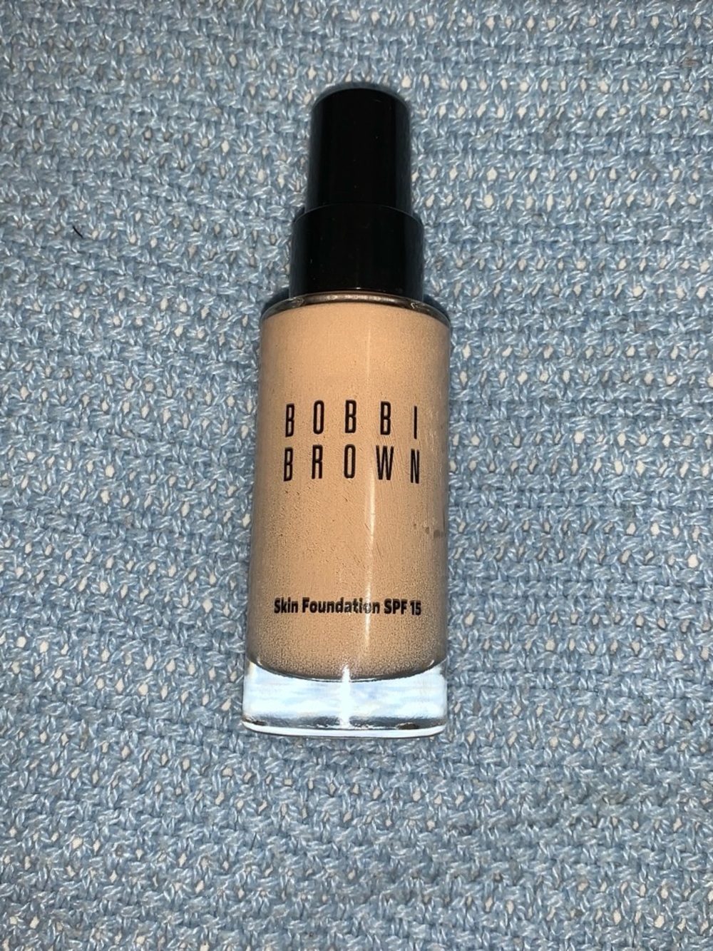 Bobbi Brown Foundation Bottle in Warm Sand Beige Tone